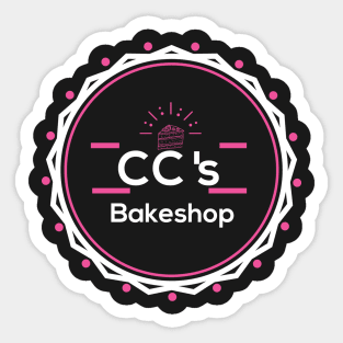 CC's Bakeshop Sticker